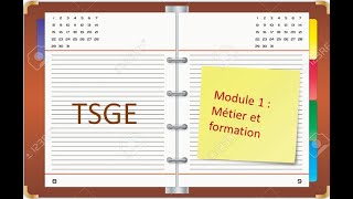 Module 1  Métier et formation ofppt gestiondesentreprises [upl. by Neellek]