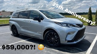 2023 Toyota Sienna XSE 25th Anniversary 25H POV Test Drive amp Review [upl. by Ez214]