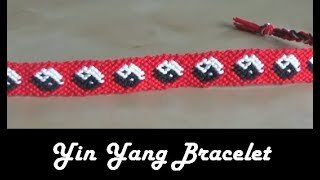 TUTO Bracelet Bresilien Yin Yang avancé [upl. by Kristoforo964]