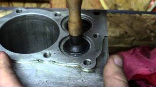 How to Reseat  Lap Valves Basic Valve Job [upl. by Alien]