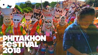 ผีตาโขน  Phi Ta Khon Festival 2018  Thailand Events [upl. by Coppins]