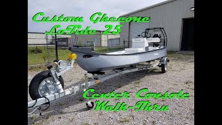 Custom Gheenoe LT25 Center Console LOADED [upl. by Aicenod]