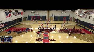 MacArthur vs Mepham High School Boys Varsity Volleyball [upl. by Connett]