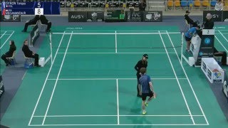 Tanguy Citron vs Reksy Aureza Megananda MS Qualifier  Orleans Intl 2016 [upl. by Lazar751]