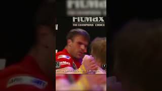 when LEGENDARY JOHN BRZENK beat Denis Cyplenkov in his PRIME 👹armwrestling shorts short [upl. by Joerg]