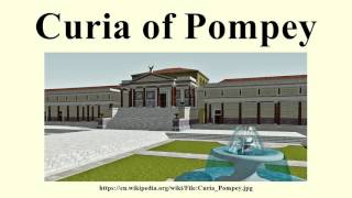 Curia of Pompey [upl. by Ecal135]