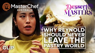 Reynold Poernomos Smashing Dessert  MasterChef Australia Dessert Masters  MasterChef World [upl. by Barina598]