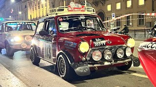 Rallye Montecarlo Historique 2024  Il mitico Verini parte da Milano grazie a un cacciavite [upl. by Raddy]