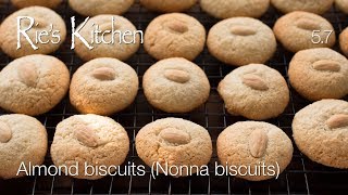 Almond biscuits Nonna biscuits [upl. by Fernandes734]