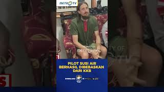 AKHIRNYA Pilot Susi Air Berhasil Dibebaskan Dari KKB shorts [upl. by Ainnos]