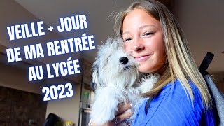 VEILLE  RENTRÉE AU LYCÉE 2023 [upl. by Harak]