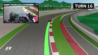 2017 Spanish Grand Prix  Virtual Circuit Guide [upl. by Atterehs]