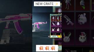 NEW CRATE OPENING ✨pubgmobile crateopening shortfeed tarendeng [upl. by Eeruhs]