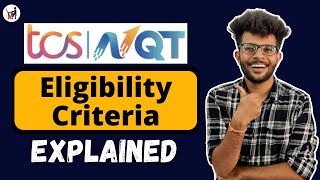 TCSNQT Eligibility Criteria Explained  Btech  MCA  BCA  BCA  BSCIT  BCOM  BBA  MBA [upl. by Azeret]