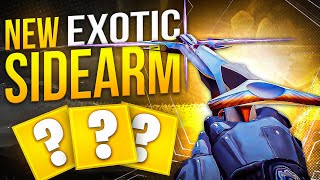 NEW Warlords Ruin Exotic Sidearm Gameplay Season of the Wish [upl. by Einhapets]