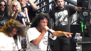 Anthrax  Caught in a Mosh  Big 4 Concert at Yankee Stadium 91411 HD [upl. by Elyl]