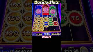 HUGE WIN WOW  casino slots shorts [upl. by Eemia537]