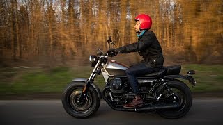 Moto Guzzi V9 Bobber Review  Just for show or can it actually go [upl. by Resor52]