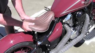 Kawasaki Vulcan 900 Bobber Kit Walkaround [upl. by Lebana]