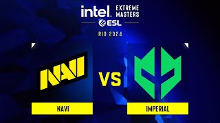 NAVI проти Imperial  IEM Rio 2024 [upl. by Roberts811]