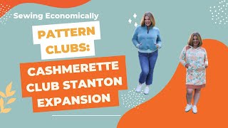 Sewing Economically  Patterns Clubs The Cashmerette Club Stanton Expansion [upl. by Primo]