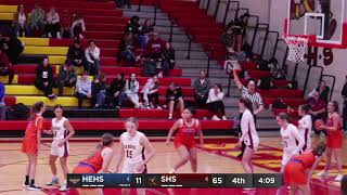 Schaumburg High vs Hoffman Estates High School Varsity Womens Basketball [upl. by Enyawud]