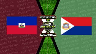 Haiti x Sint Maarten ao vivo Liga das Nações da CONCACAF  20242025 [upl. by Ahsehat]