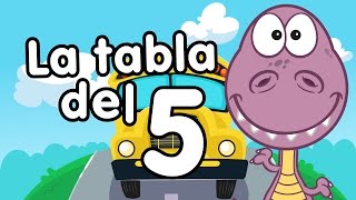 Tabla del 5 cantada  Canciones infantiles  Doremila [upl. by Fabian]