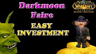 Easy Darkmoon Faire Investment Tutorial SoD [upl. by Syxela]