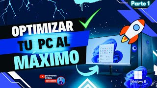 🚀Cómo limpiar optimizar y acelerar mi pc sin programas para Windows 11 ✅ 2024  PARTE 1 [upl. by Merat]