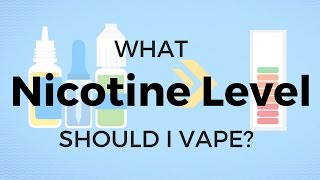 What nicotine level should I vape [upl. by Siuluj]