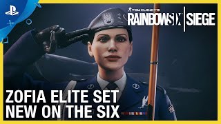 Rainbow Six Siege Zofia Elite Set  New on the Six  PS4 [upl. by Havot]