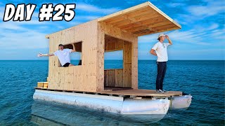 Transforming Abandoned Boat into a Houseboat  Ep 2 [upl. by Waxler23]