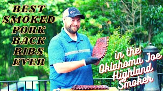 BEST SMOKED PORK BACK RIBS EVER [upl. by Fidole]