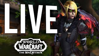 SEASON 1 MYTHIC AND MYTHIC RAIDING IS OUT MASSIVE CLASS BUFFS  WoW The War Within Livestream [upl. by Chapin]