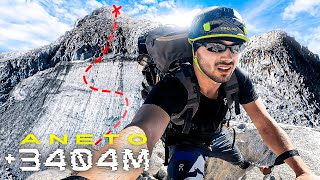 Ascension Pic Aneto en solo  Pico Aneto 3404m [upl. by Redmund]