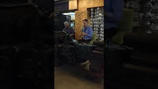 Live musicPlov Lounge cocohighlights tashkent restaurant uzbekistan [upl. by Leirol]