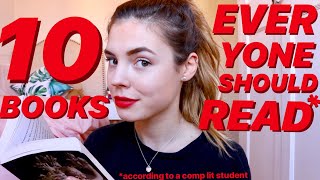 10 Books Everyone Should Read according to a comp lit student 🤓📚 [upl. by Elvira732]