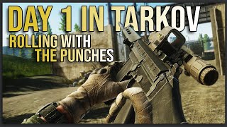 HOW TO INVEST IN YOURSELF  Day 1 Escape from Tarkov FULL PLAYTHROUGH [upl. by Nylkoorb266]