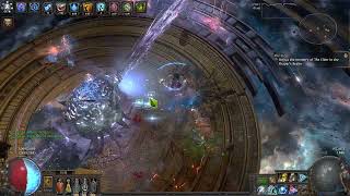 Maven FightSirus Fight  Wintertide Brand Occultist  Path of Exile 323 Affliction [upl. by Sacks]