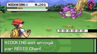 Lets Play Pokémon Gemme Bonus 1  Régis VS Spectreholow Ligue Pokémon  Nidoking Lv 201 [upl. by Bikales]