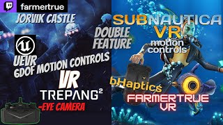 Trepang2 VR UEVR 6DoF Jorvik amp Subnautica SubmersedVR  Eye cam vr quest3 live pimax Crystal [upl. by Cogn]