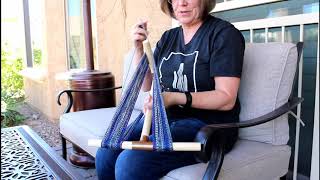 Spin on the Drop Spindle  Video 11 Winding off yarn [upl. by Etyak671]