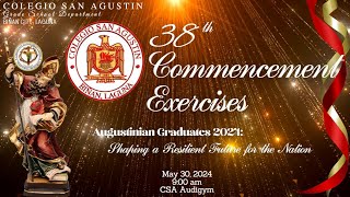 38th Commencement Exercises 2024 [upl. by Kidd486]