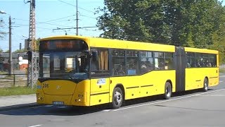 Solaris U12 284 MAN NL222 259 i Jelcz Tantus 206 PKM Katowice 060514 linie T14 44 30 [upl. by Pul]