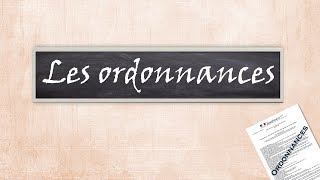 Quest ce quune ordonnance Normes E04 [upl. by Schuler]