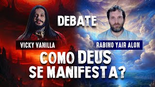 DEBATE DEUS na VISÃO de LUCIFERIANOVicky Vanilla e RABINO Yair Alon Paranormal Experience277 [upl. by Mur]