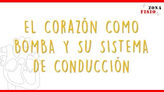 FISIOLOGÍA EL CORAZÓN COMO BOMBA Y SU SISTEMA DE CONDUCCIÓN [upl. by Cammie]