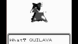 Pokemon Crystal Quilava Evolving into Typhlosion [upl. by Leciram]