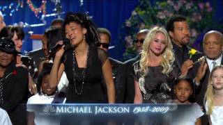 Heal the World  Michael Jackson Memorial Service  HD720p [upl. by Ponce108]